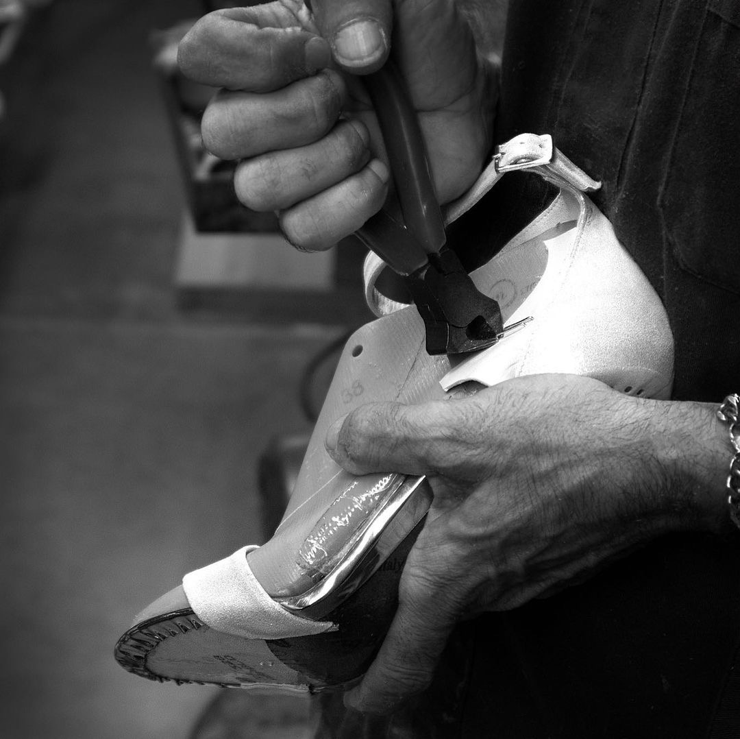 Behind the scenes images into the making of Freya Rose London's exquisite shoes - these aren't just 'any' designer shoe. These are ethical, sustainable handcrafted shoes to last a lifetime