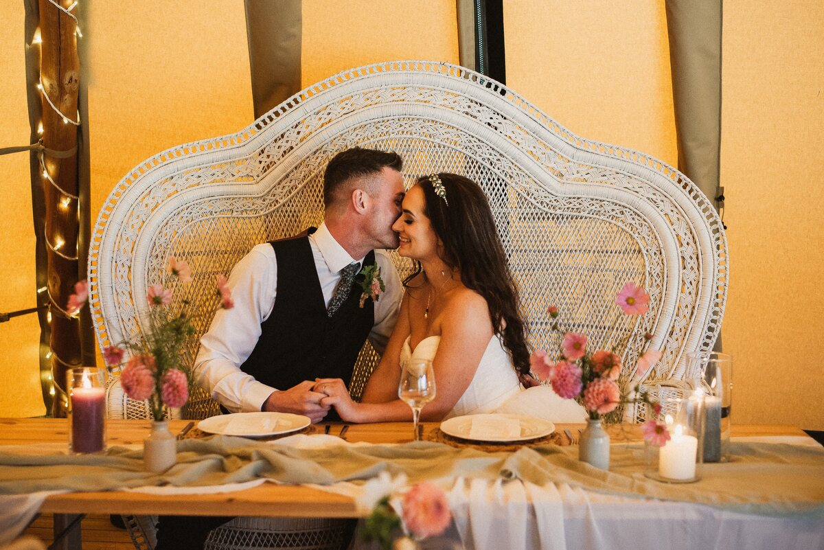 Boho Luxe wedding shoot at Inkersall Grange Tipi venue | Shaun Walker Photography