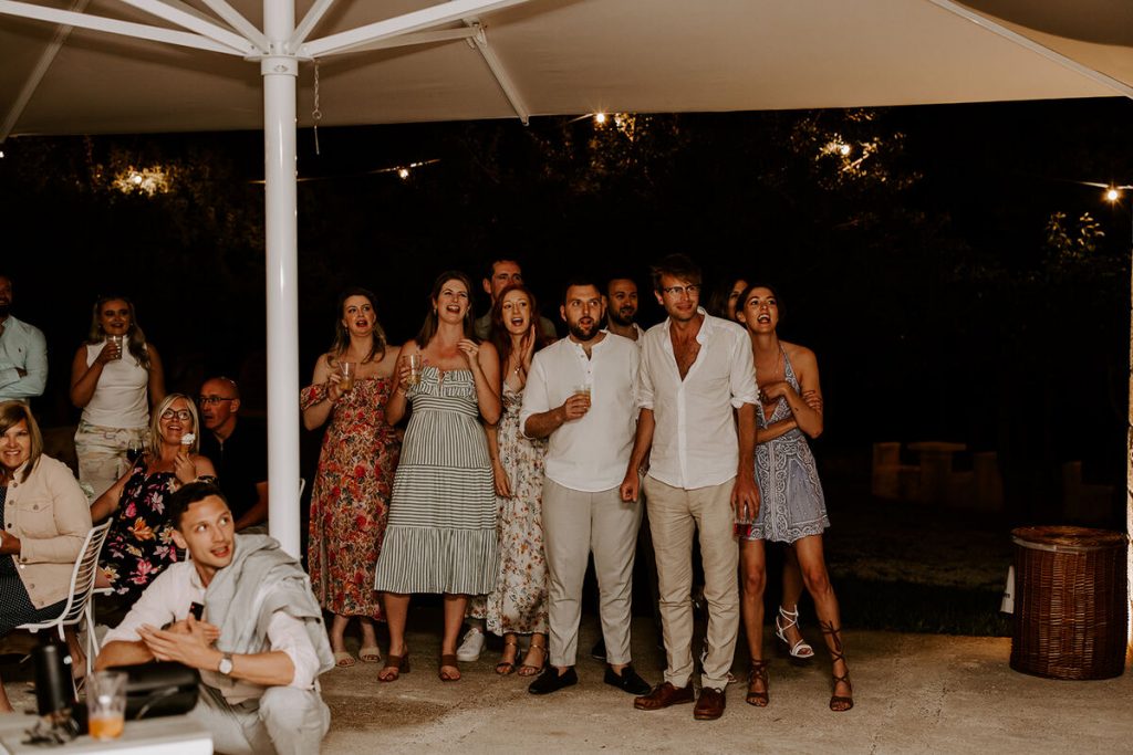Emily + Matt's destination wedding pre-night pizza party | Nicola Dixon Photography