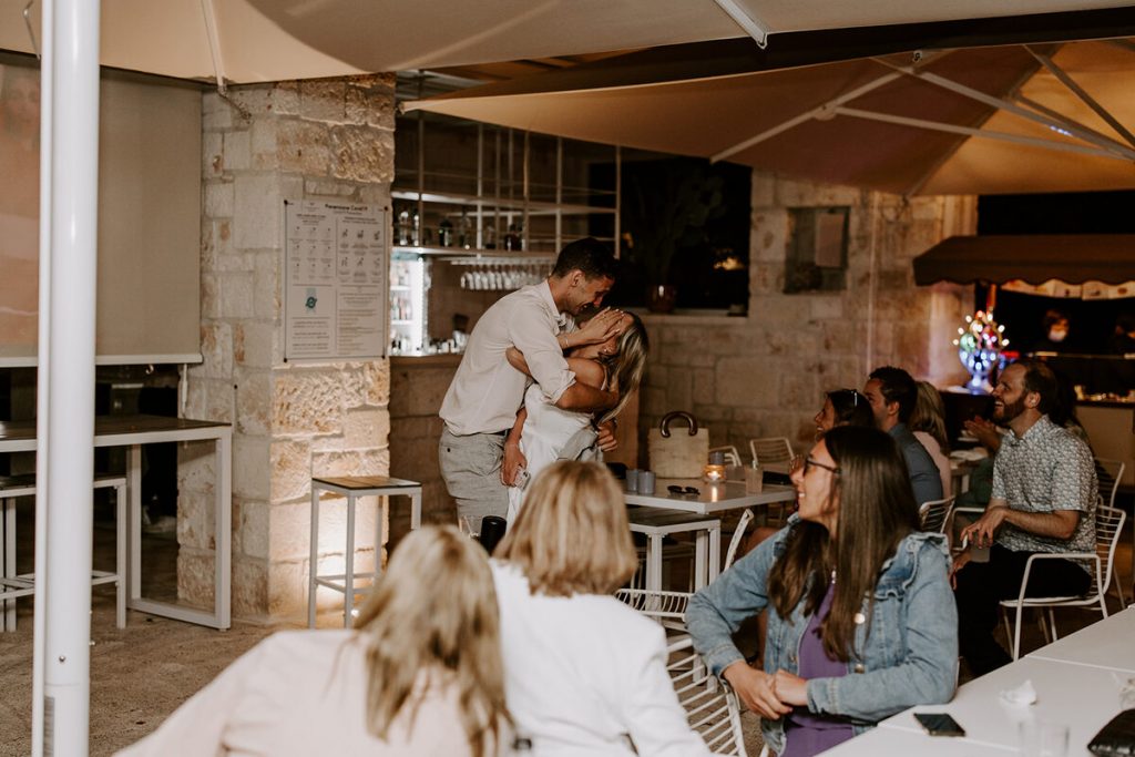 Emily + Matt's destination wedding pre-night pizza party | Nicola Dixon Photography