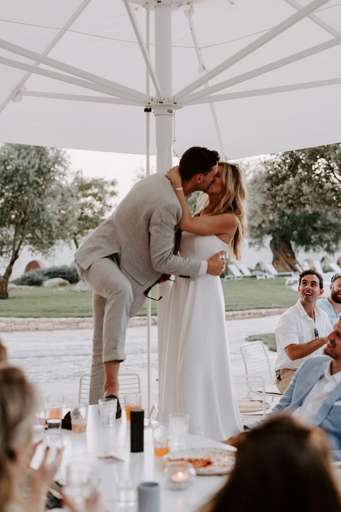Emily + Matt's destination wedding pre-night pizza party | Nicola Dixon Photography