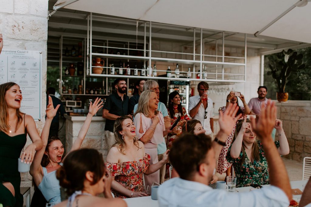 Emily + Matt's destination wedding pre-night pizza party | Nicola Dixon Photography