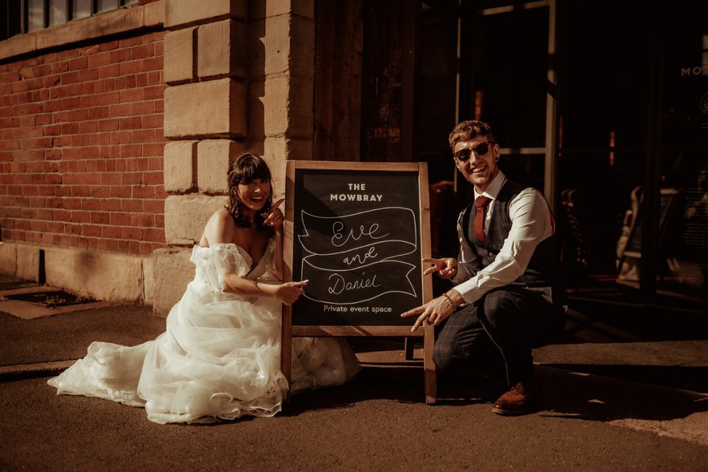 Danny & Eve's non-traditional wedding | Love Story Inspiration - UK wedding blog and wedding supplier directory