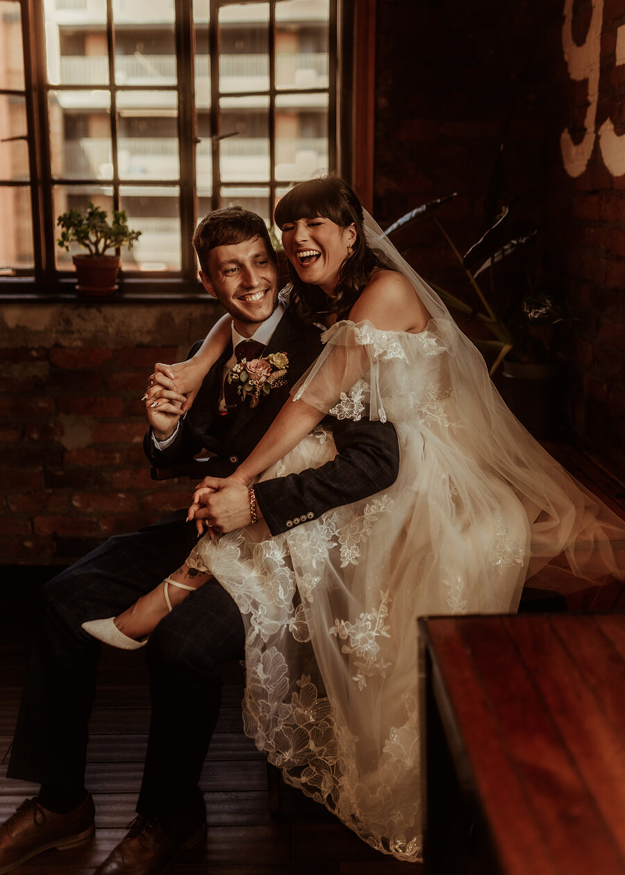 A non-traditional wedding in Sheffield | Photos by Hash