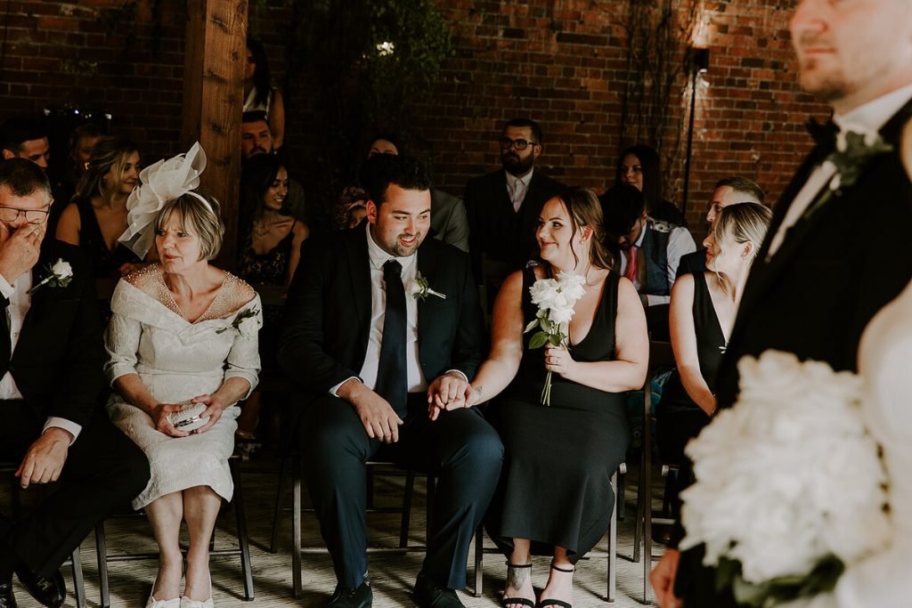 Sophie + Lee's minimalist wedding at Elmhay Park | Sian Hall Photography