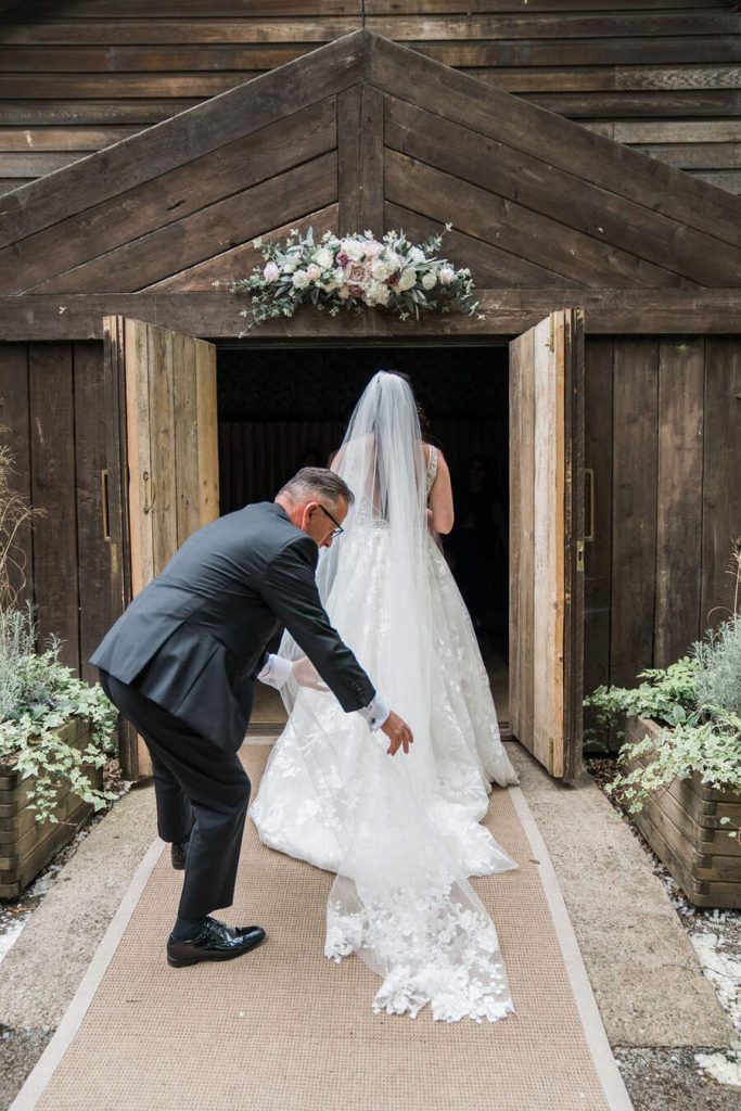 Bride Jessica, beautiful in Maggie Sottero during her Spring wedding day | Jessica Raphael Photography