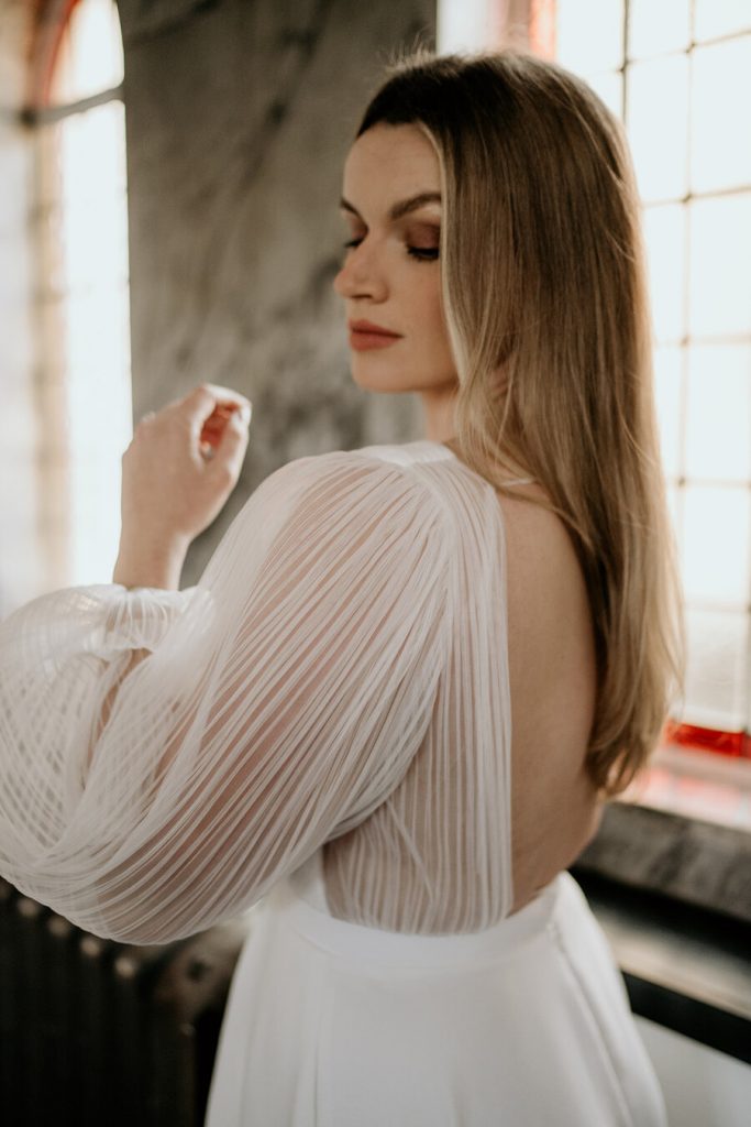 Ex-sample wedding dress from Renew Bridal