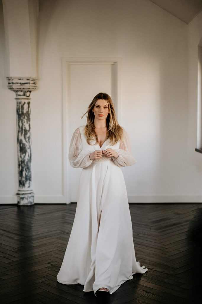Ex-sample wedding dress from Renew Bridal