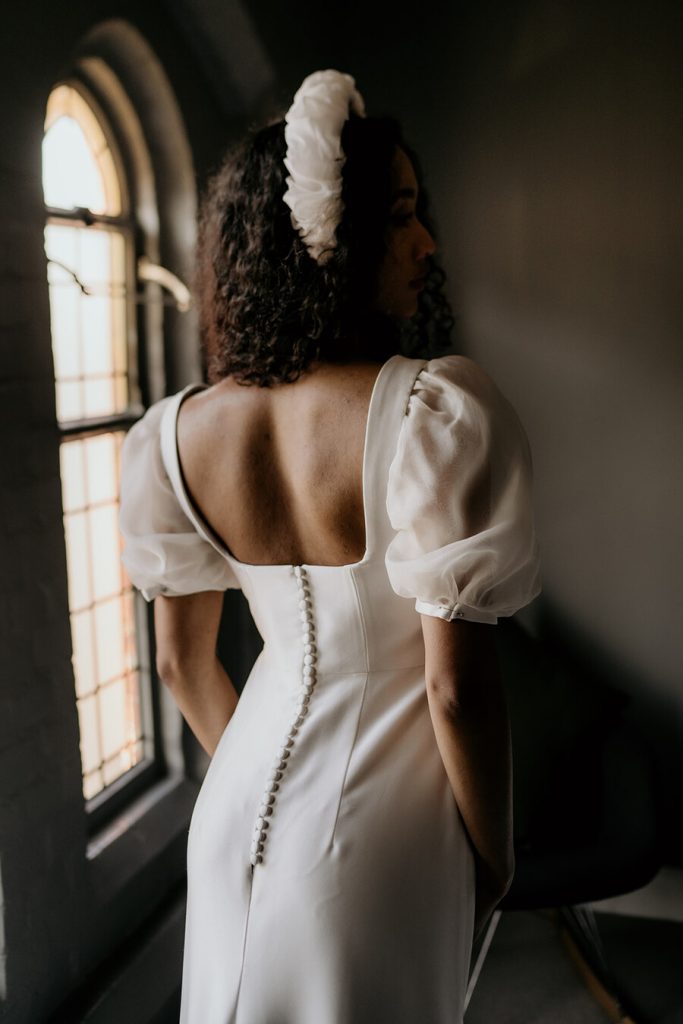 Ex-sample wedding dress from Renew Bridal