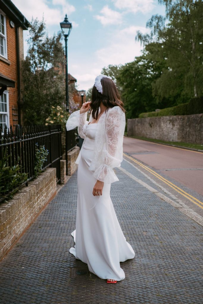 Ex-sample wedding dress from Renew Bridal