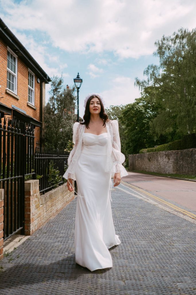 Ex-sample wedding dress from Renew Bridal
