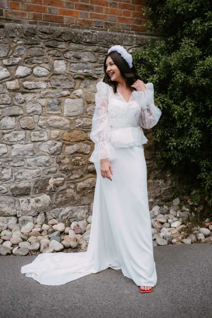 Ex-sample wedding dress from Renew Bridal
