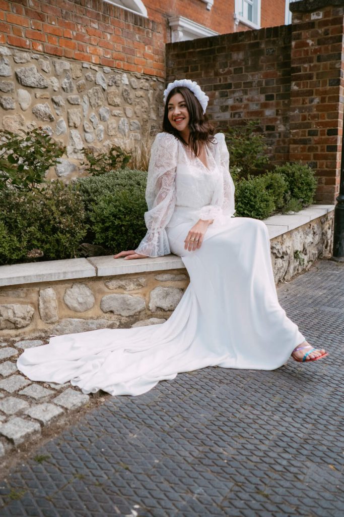 Ex-sample wedding dress from Renew Bridal