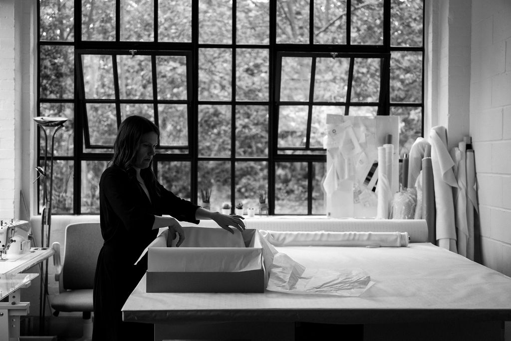 Bespoke Bridal - behind the scenes with bridal designer Jan Si Studios | Captured by Zach & Grace