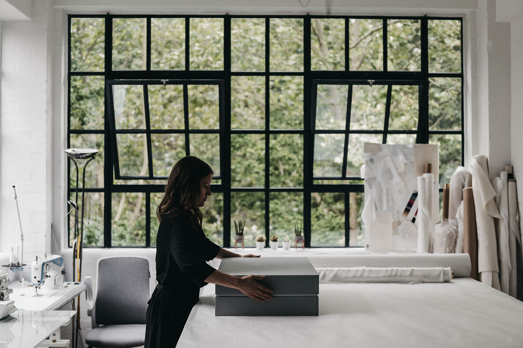Bespoke Bridal - behind the scenes with bridal designer Jan Si Studios | Captured by Zach & Grace