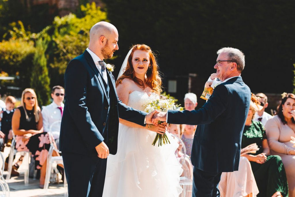 A relaxed garden party wedding at Rowton Castle | Benny Smyth Photography