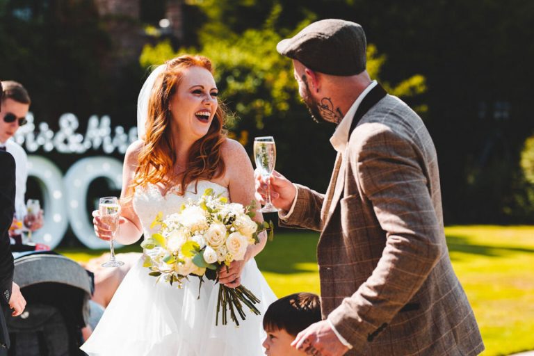 A relaxed garden party wedding at Rowton Castle | Benny Smyth Photography