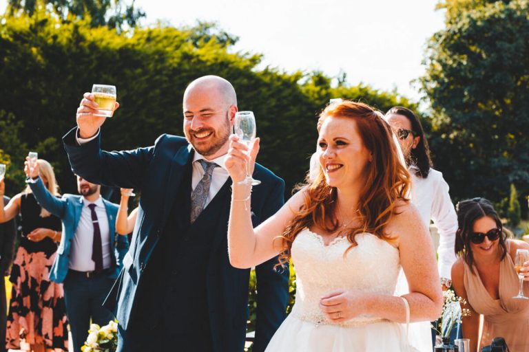 A relaxed garden party wedding at Rowton Castle | Benny Smyth Photography
