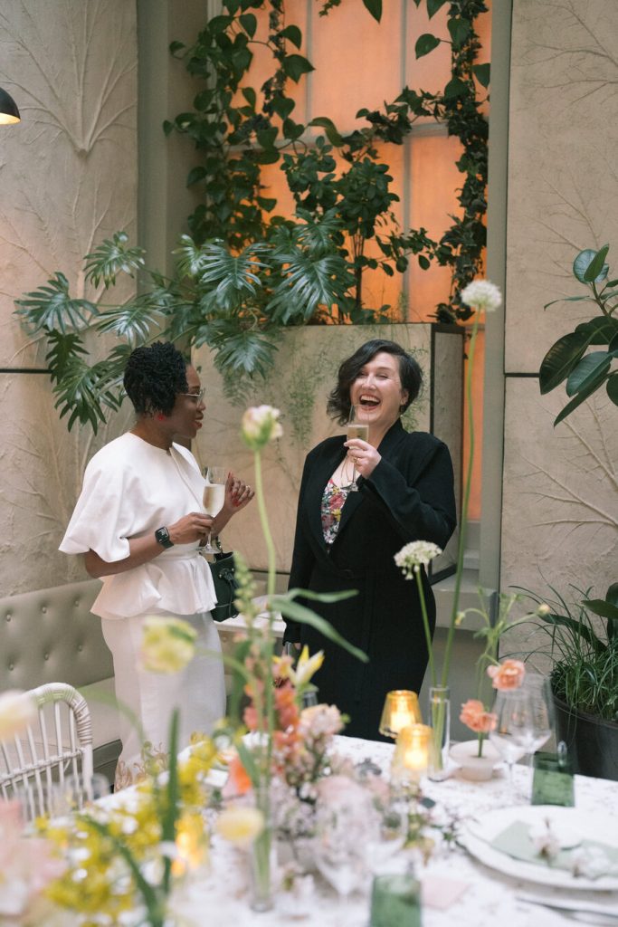 Nourish's inaugural gathering of wedding creatives hosted at Spring London | Rachel Takes Pictures