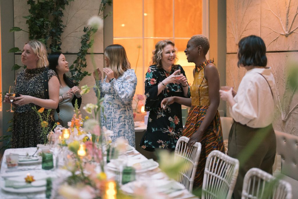 Nourish's inaugural gathering of wedding creatives hosted at Spring London | Rachel Takes Pictures