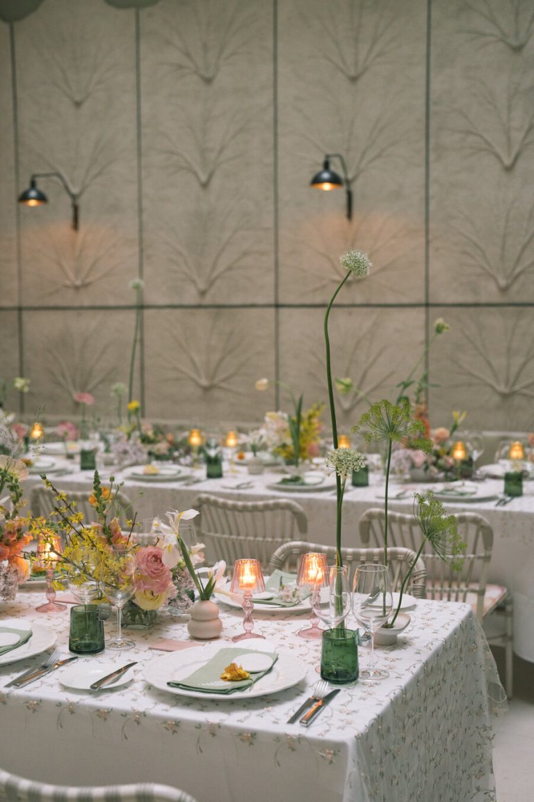 Nourish Social's inaugural supper club gathering for wedding creatives