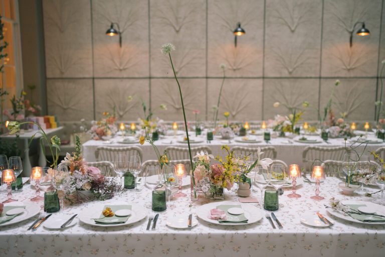 Nourish Social's inaugural supper club gathering for wedding creatives