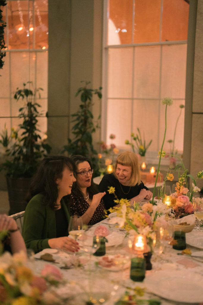 Nourish's inaugural gathering of wedding creatives hosted at Spring London | Rachel Takes Pictures