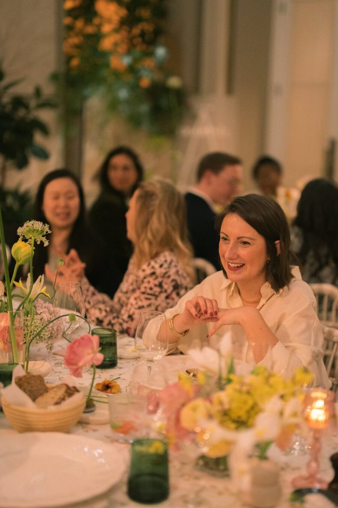Nourish's inaugural gathering of wedding creatives hosted at Spring London | Rachel Takes Pictures