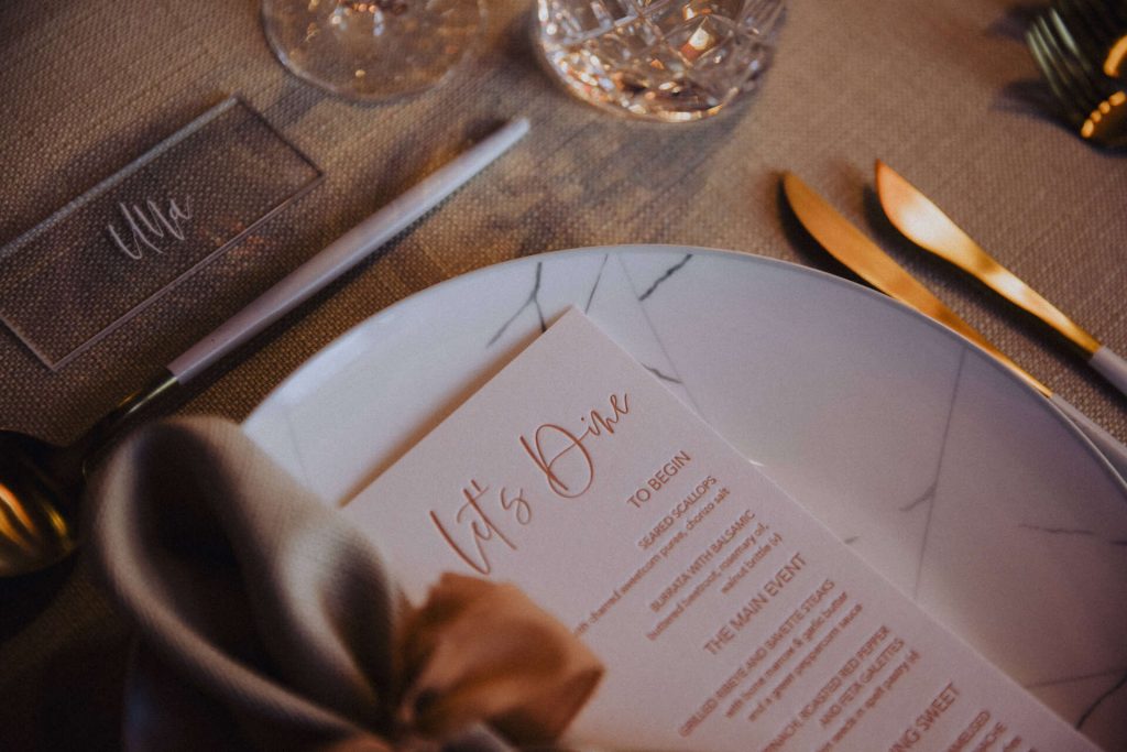 Ink & Paper letterpress wedding stationer
