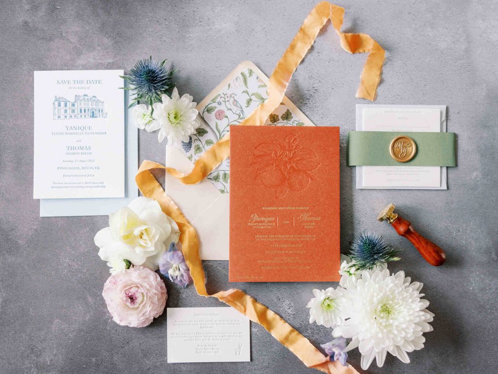 Ink & Paper letterpress wedding stationer