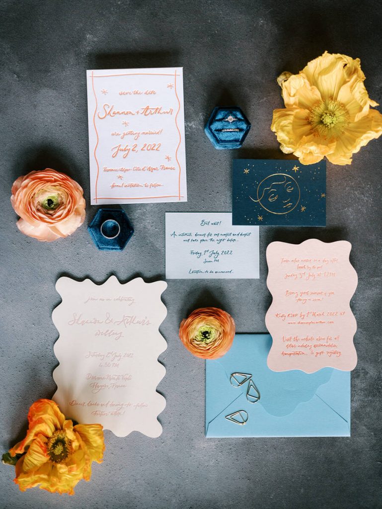 Ink & Paper letterpress wedding stationer