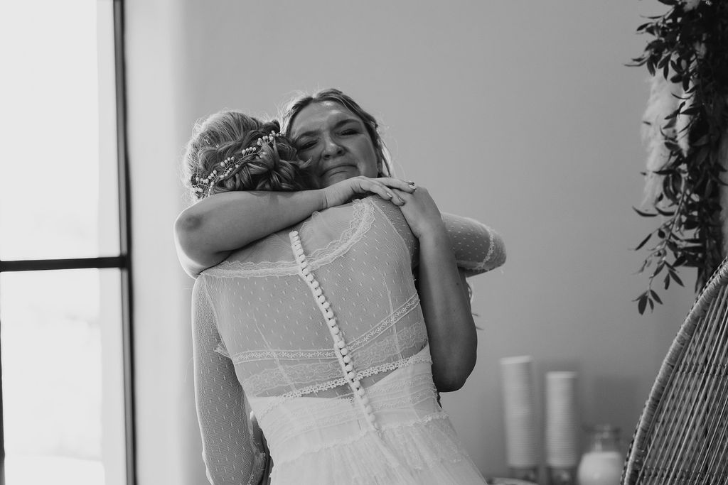 A laid-back, rystic style wedding at Devon's Brickhouse Vineyard wedding venue