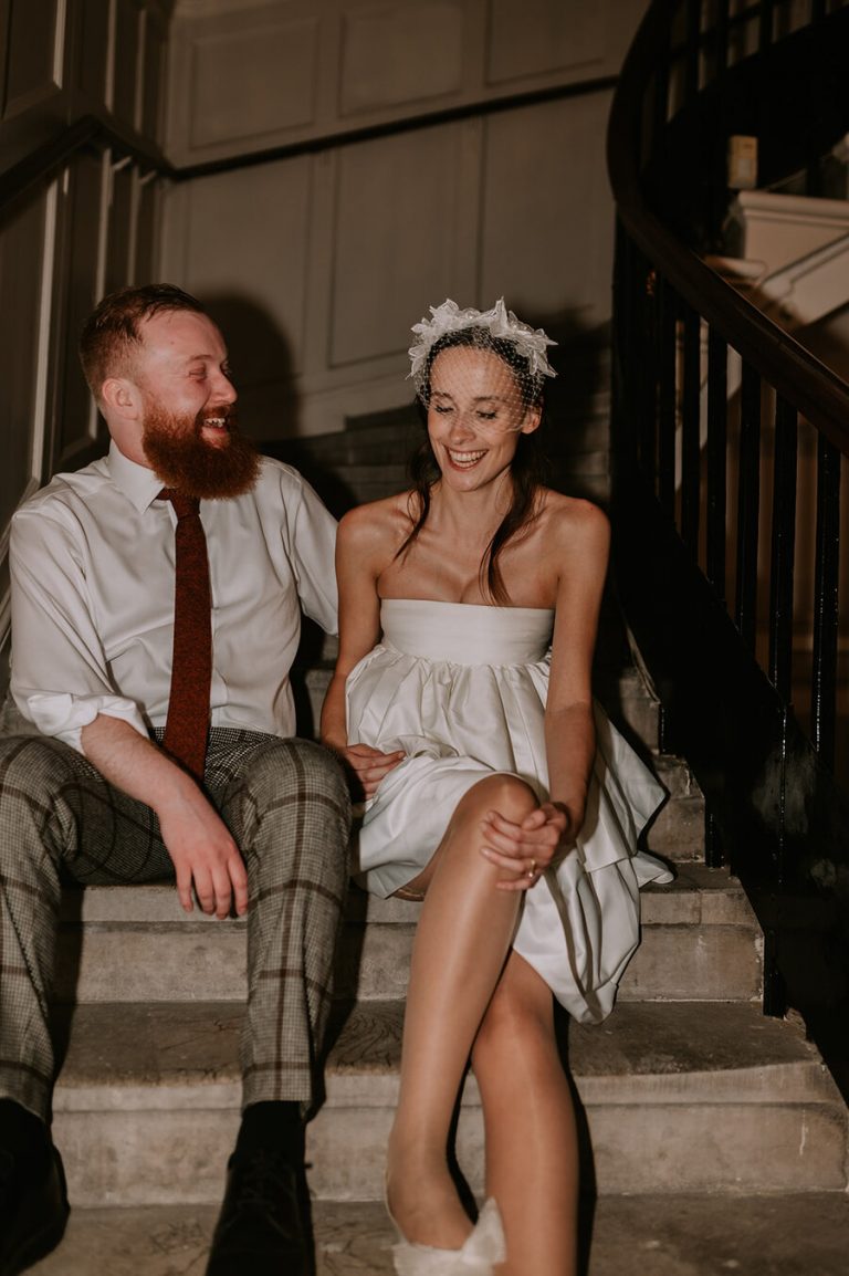 London wedding for Tess + David at The Crypt on the Green