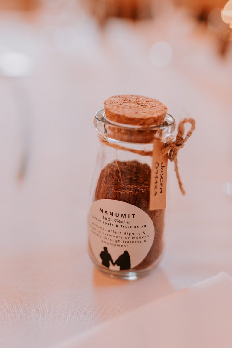 Minimalist styling for Tess + David's cool London wedding at The Crypt on the Green