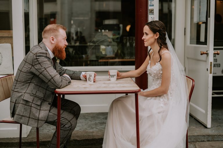 London wedding for Tess + David at The Crypt on the Green