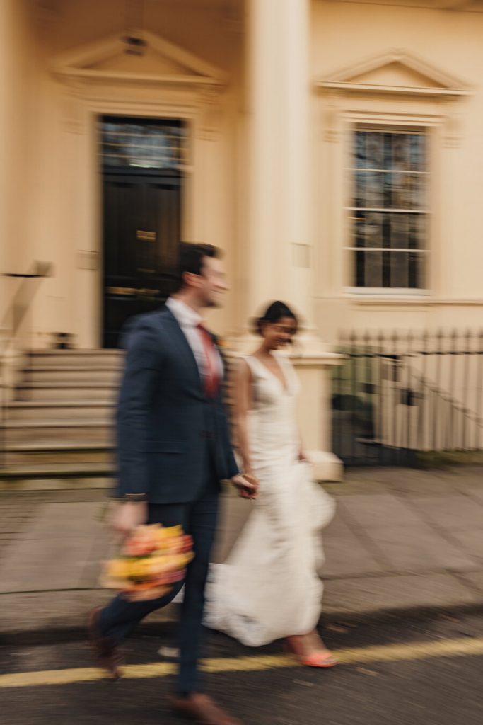 A citrus wedding inspired colour explosion for a refined and elegant city wedding