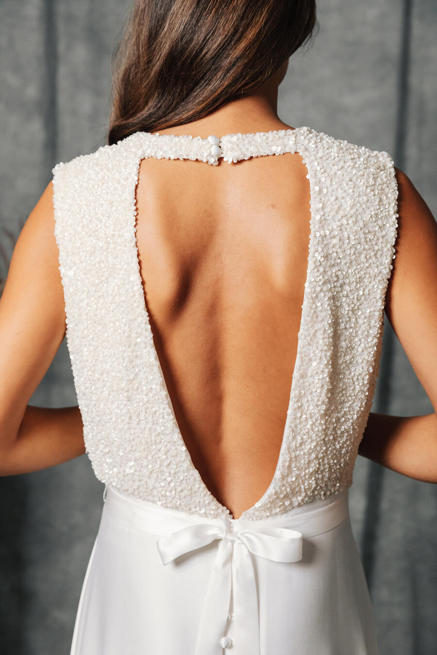 Kate Beaumont - Back bow detailing of Angelica dress