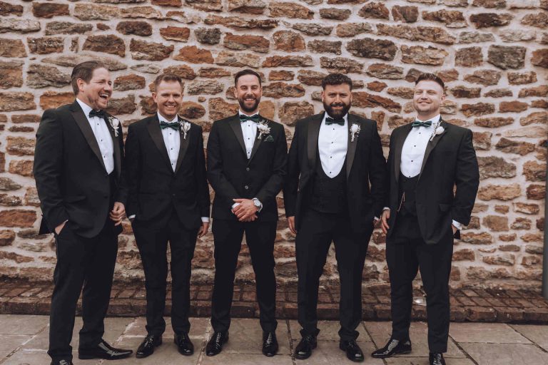 A spring barn wedding for a modern, contemporary couple