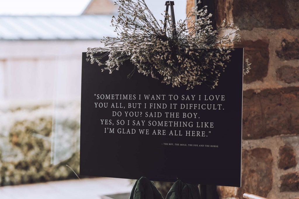 A spring barn wedding celebration at Dodford Manor