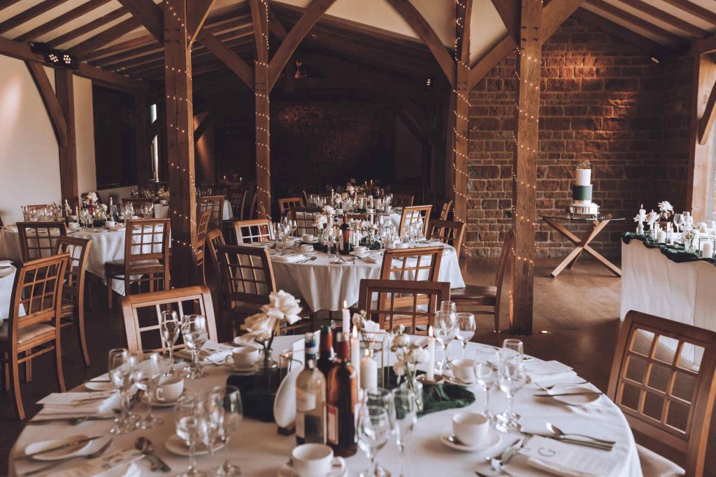 A spring barn wedding celebration at Dodford Manor