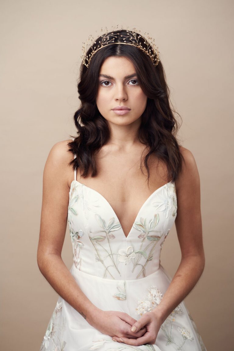 Bridal headpieces by British bridal accessory designer Debbie Carlisle
