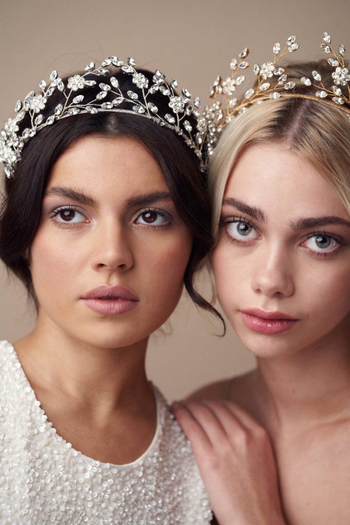 Bridal headpieces by British bridal accessory designer Debbie Carlisle