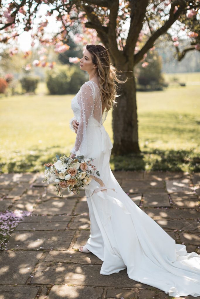 Shikoba Bride dress and top bridal separates curated by Love & Loved Bridal Boutique