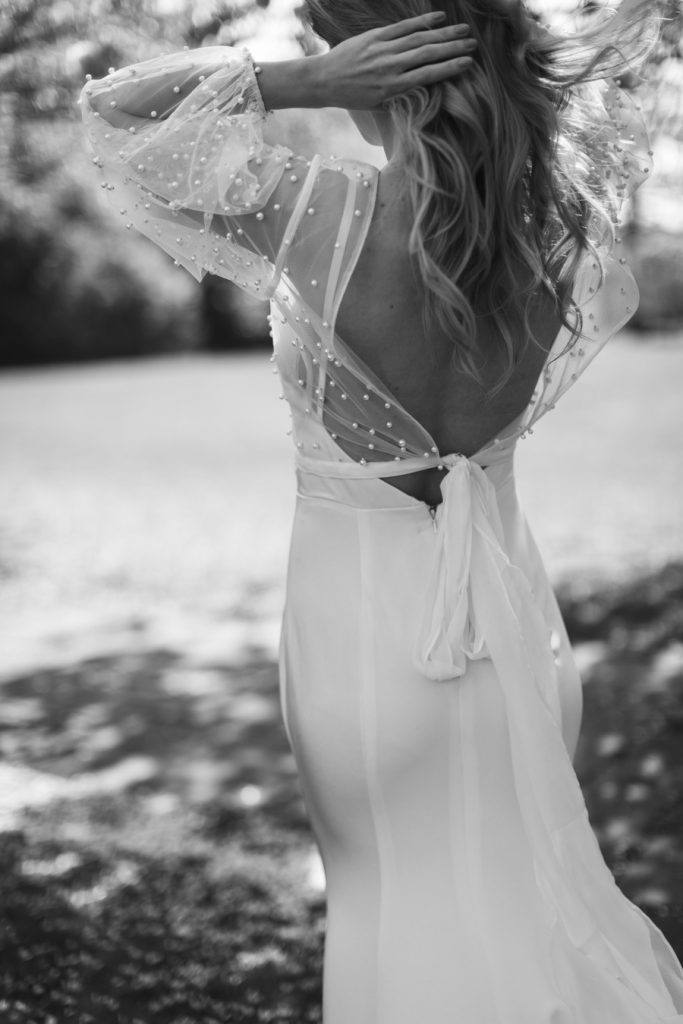 Shikoba Bride dress and top bridal separates curated by Love & Loved Bridal Boutique