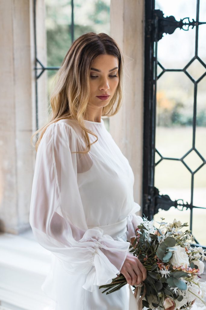 Rolling in Roses Passion Blouse and Adrenaline dress styled by Love & Loved Bridal Boutique