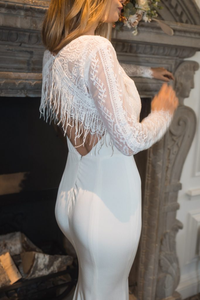 Shikoba Bride dress and top bridal separates curated by Love & Loved Bridal Boutique