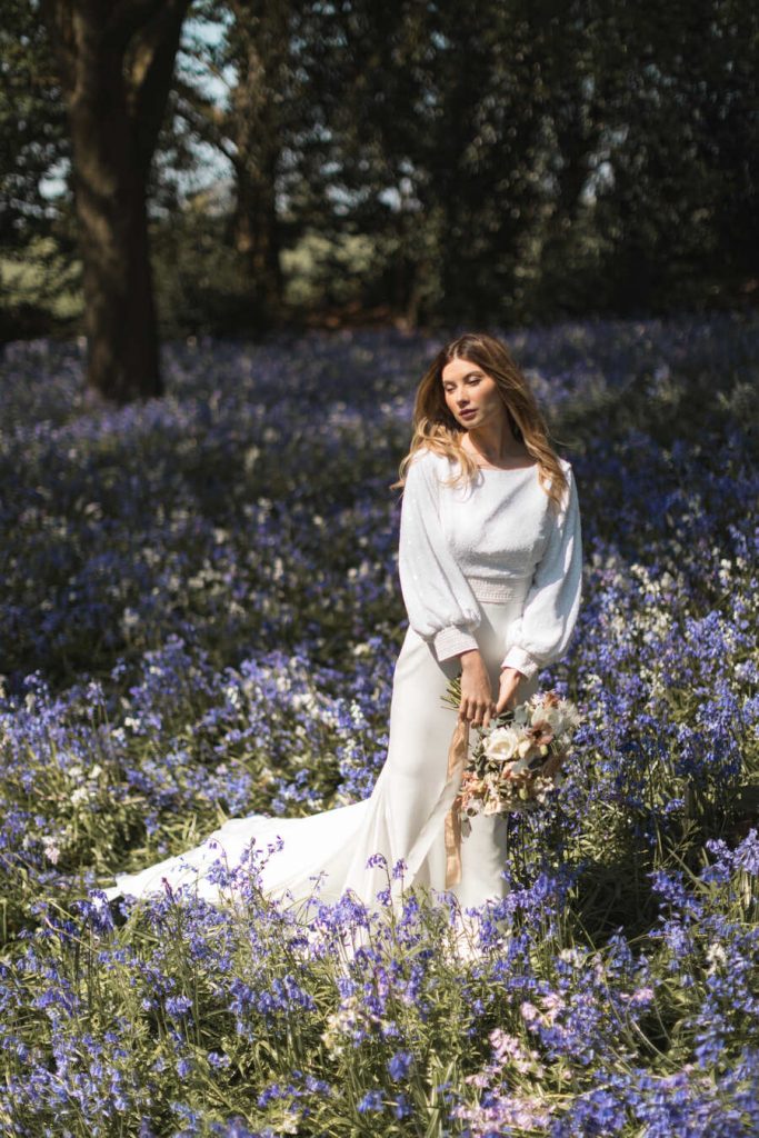 Shikoba Bride dress and top bridal separates curated by Love & Loved Bridal Boutique
