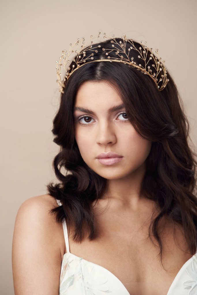 Bridal headpieces by British bridal accessory designer Debbie Carlisle