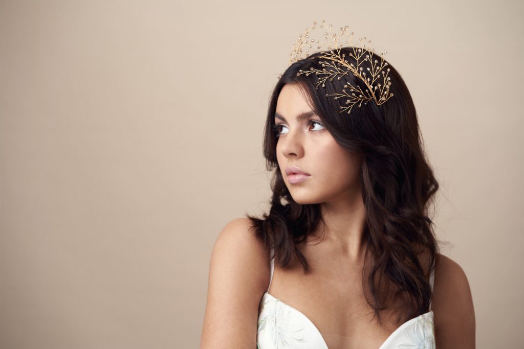 Bridal headpieces handcrafted by Debbie Carlisle