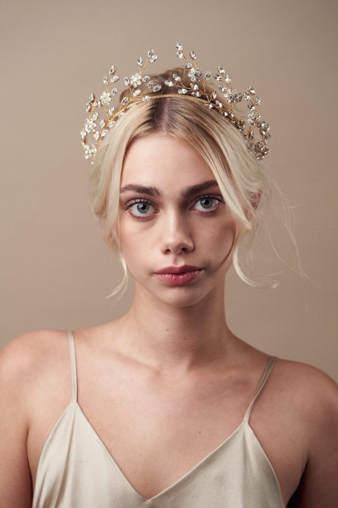 Bridal headpieces by British bridal accessory designer Debbie Carlisle